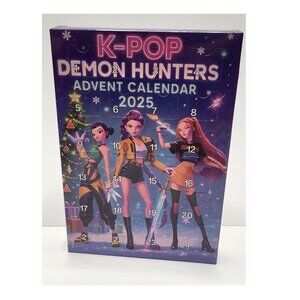 K Pop Demon Hunter Advent Calendar 2025 Mini Figures 24 Anime Style Collectible